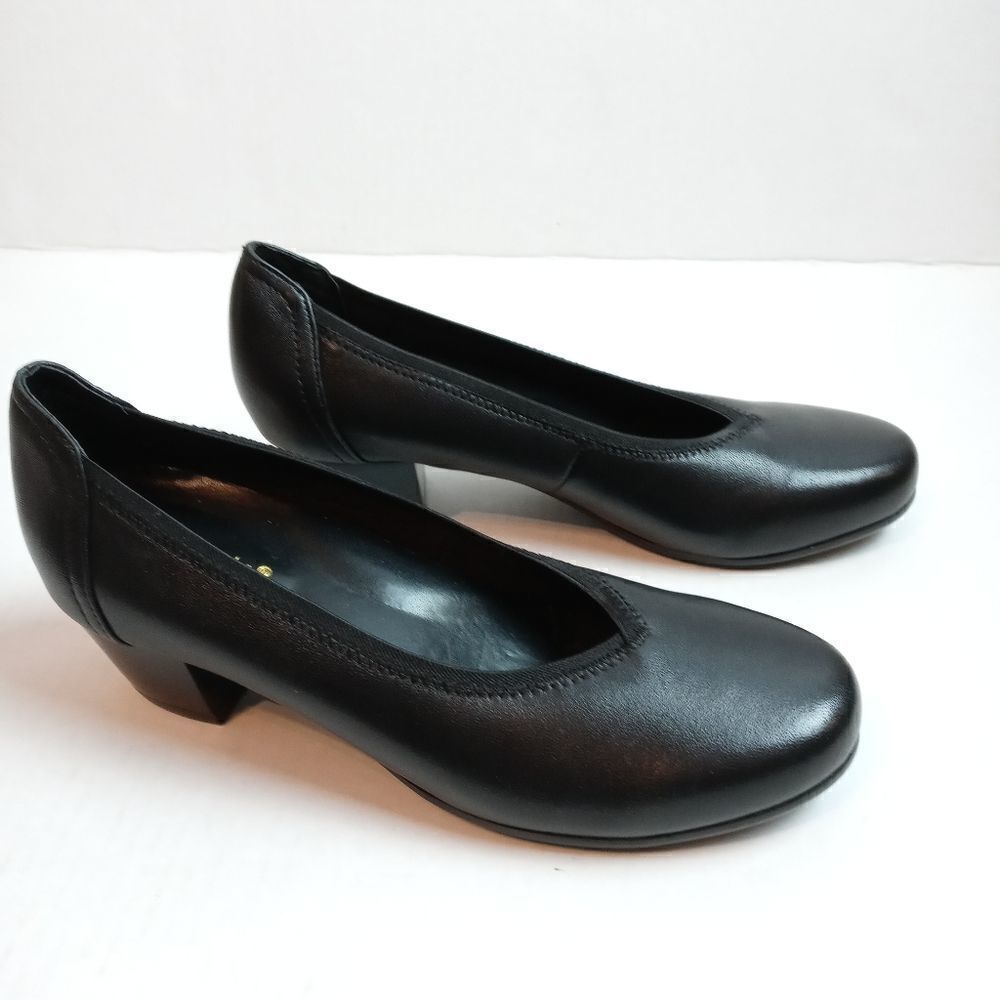 David Tate Womens Madera Black Pumps size 7.5N